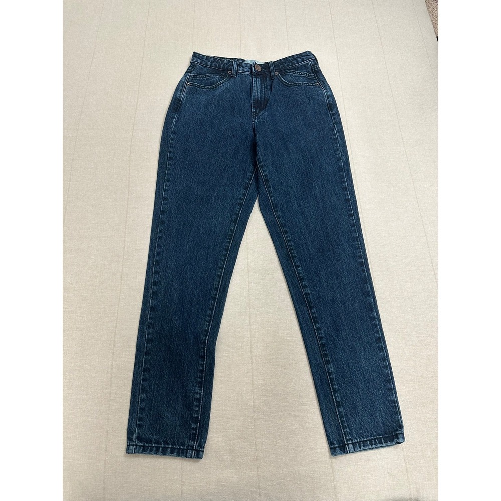 One Teaspoon | High Waisted Mom Jeans Dark‎ Indigo | Women's 27